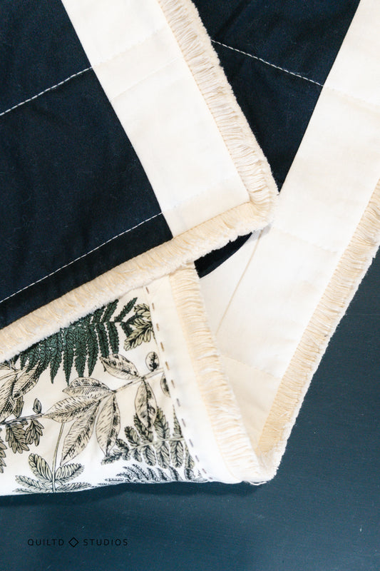 How to Sew Fringe Trim to a Quilt