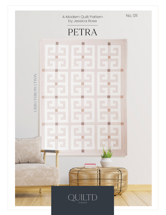 NEW! Petra Quilt Pattern - PDF+ Download (includes step-by-step videos!)